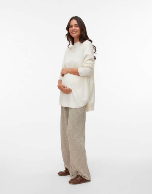Vero Moda Maternity pull en maille birch, 3 de 5
