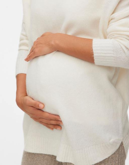 Vero Moda Maternity pull en maille birch, 4 de 5
