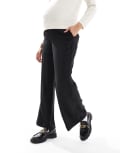 [Vero Moda Maternity] Vero Moda Maternity relaxed tailored pants in black M BLACK