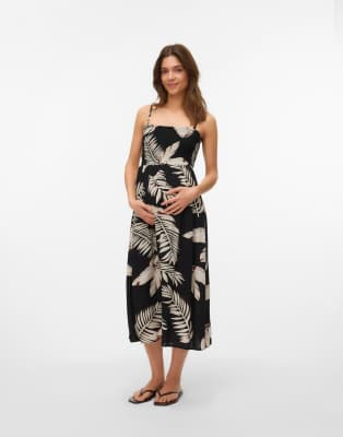 Vero Moda Maternity - Umstandskleid in Schwarz
