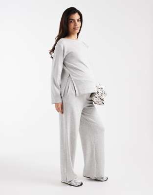 Vero Moda Maternity wide leg jersey trouse...