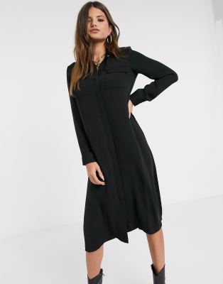 vero moda black maxi dress