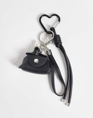 Vero Moda - Mini breloque sac pour sac à main - Noir