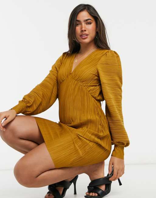 Vero moda 2025 gold dress