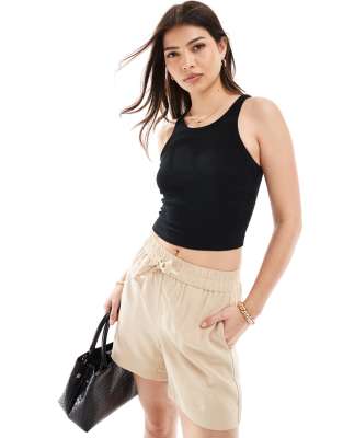 Vero Moda - Mix and Match - Short d'ensemble ajusté - Crème-Blanc