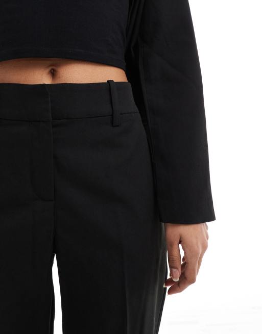 Vero Moda - Mix and Match - Sorte skræddersyede bukser med tapered ben - Del af sæt, 3 af 5