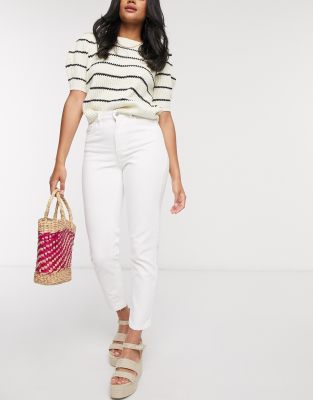 vero moda white jeans