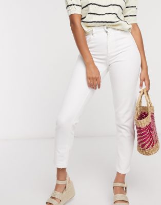 vero moda white jeans