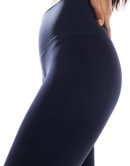 Vero Moda – Nahtlose Leggings in dunklem Marineblau, Kombiteil, 3 von 5
