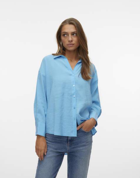 Vero Moda – Niebieska koszula - view 1