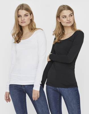 Vero Moda – Oberteil in Creme - view 1