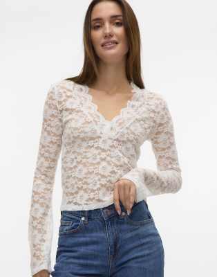 Vero Moda - Oberteil in Weiß