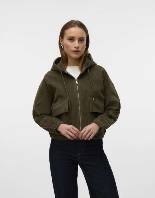 Vero Moda – Olivgrön jacka