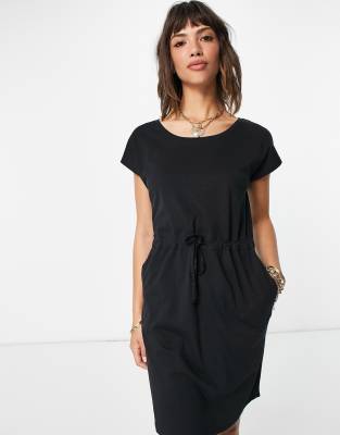 t shirt tie waist dress