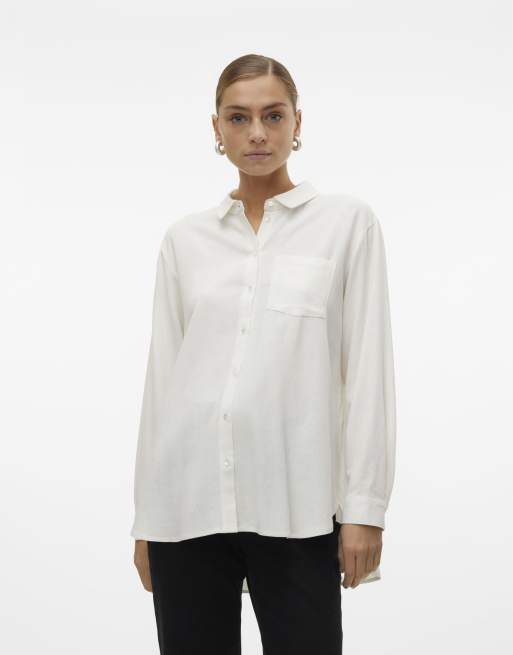 Vero Moda - Overhemd in wit