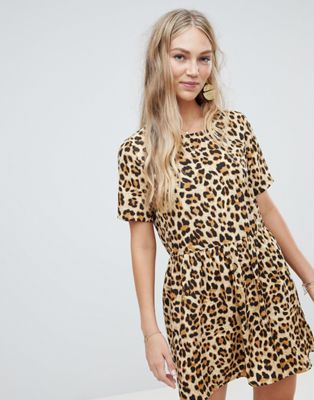 vero moda leopard print dress
