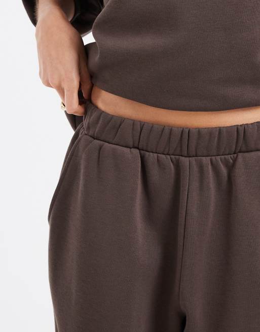 Vero Moda oversized balloon leg sweatpants in chocolate brown - part of a set, 3 of 5