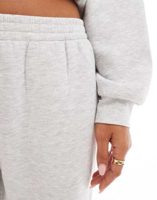 Vero Moda oversized cuffed jogger co-ord in light grey ASOS