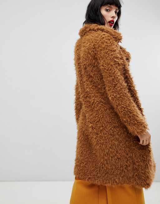 Vero moda clearance teddy bear coat