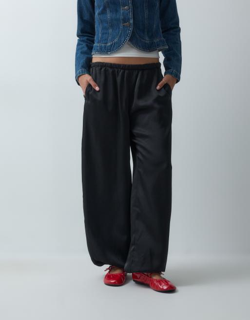 Vero Moda pantalon ballon taille mi-haute noir, 2 de 5