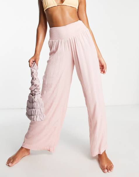 Vero Moda - Pantalon de plage - Rose - view 1
