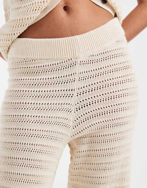 Vero Moda - Pantalon d'ensemble large en maille - Bouleau, 2 de 5