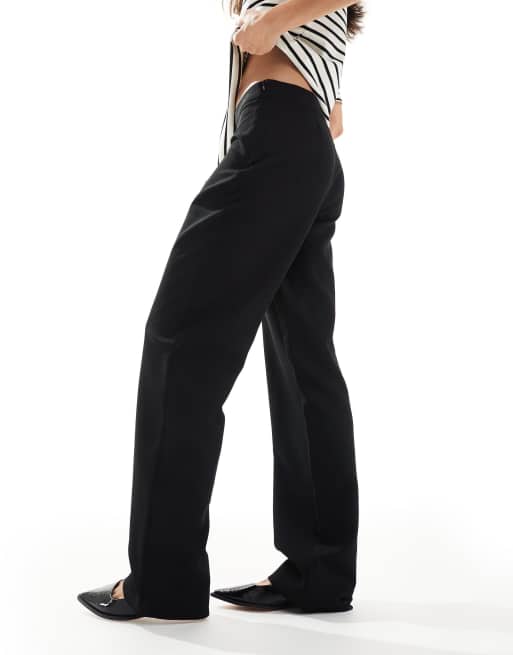 Vero Moda - Pantalon droit élégant et épuré - Noir, 3 de 5