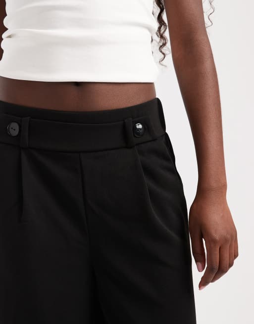Vero Moda pantalon large à boutons noir, 3 de 5