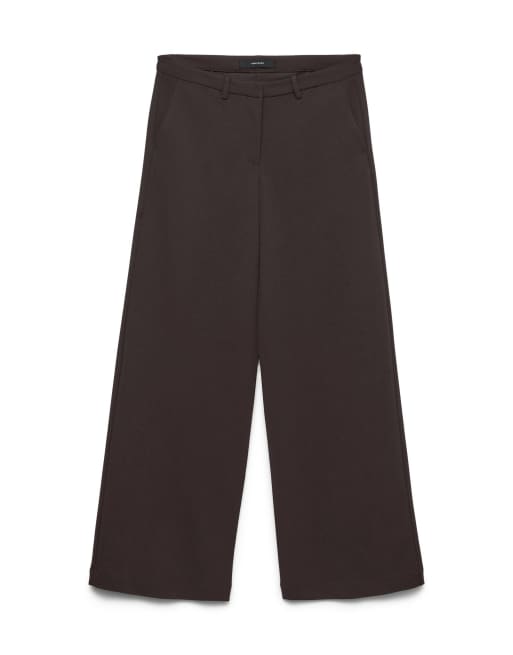 Vero Moda - Pantaloni color cioccolato, 5 di 6