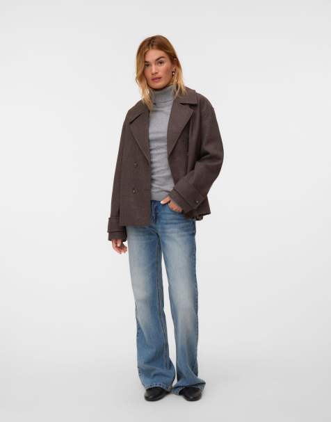 Vero Moda parka color caffè - view 1