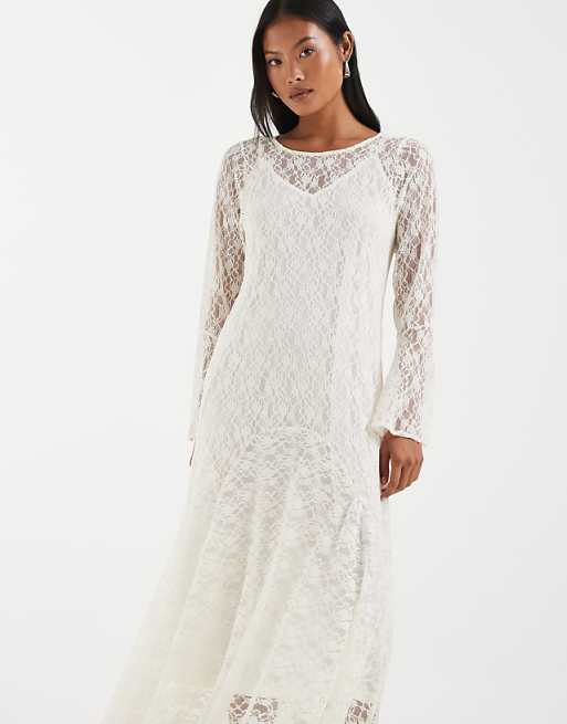 cream boho maxi dress Floral Cotton Dress: Summer (size S - XL) A romantic essential that showcases Italian craftsmanship and timeless boho Boho Cream Floral Cutout Lace-Up