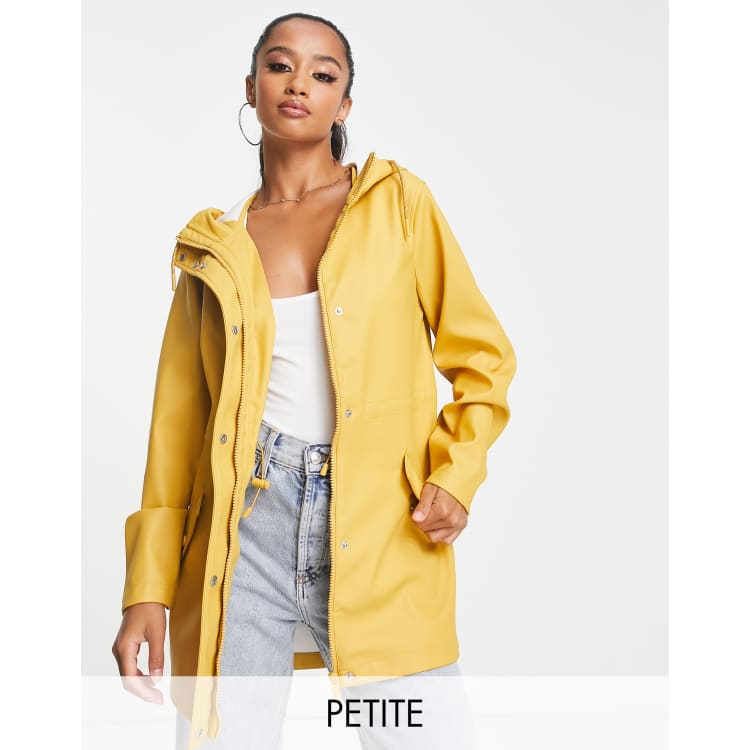 Asos 2025 yellow raincoat