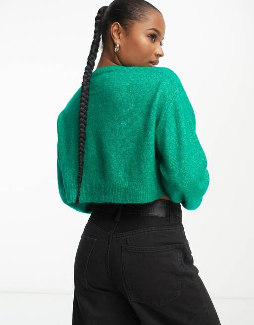 Petite on sale green cardigan