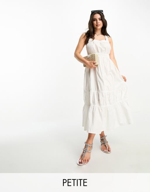 Vero moda on sale white maxi dress