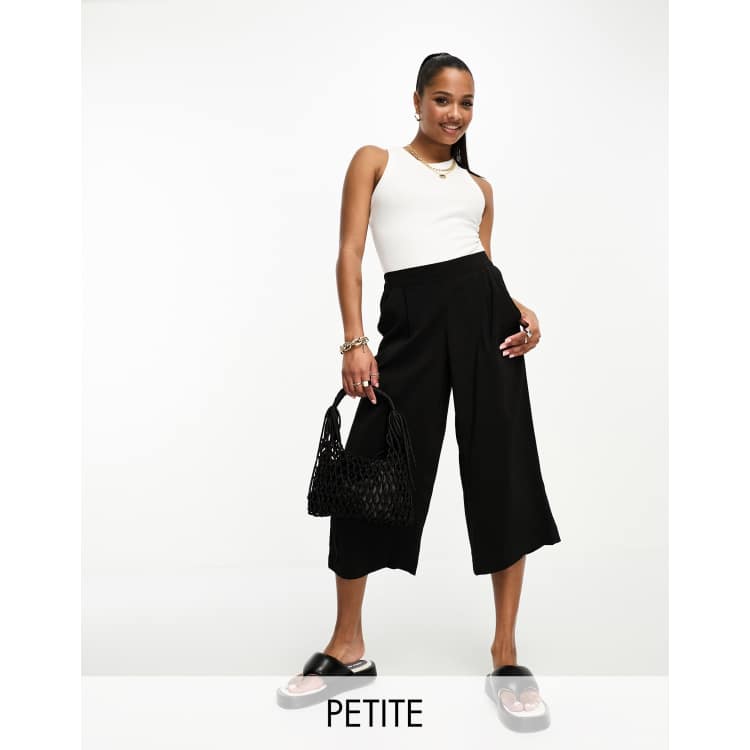 Black and hotsell white culottes outfit