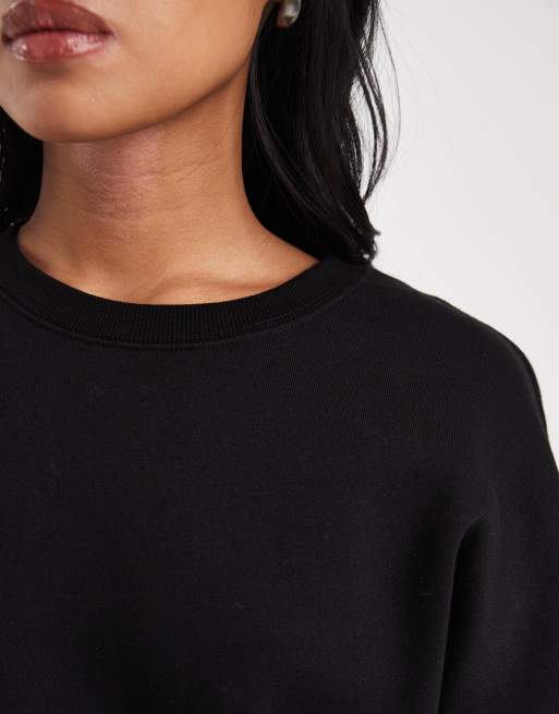 Vero Moda Petite – Czarna bluza oversize, część zestawu , 2 z 4