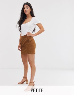 Vero moda hotsell faux suede skirt