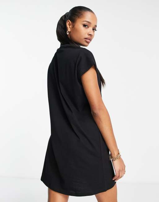 Petite black t sales shirt dress