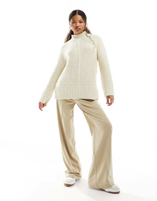 Vero Moda Petite – Hochwertiger, lang geschnittener Oversize