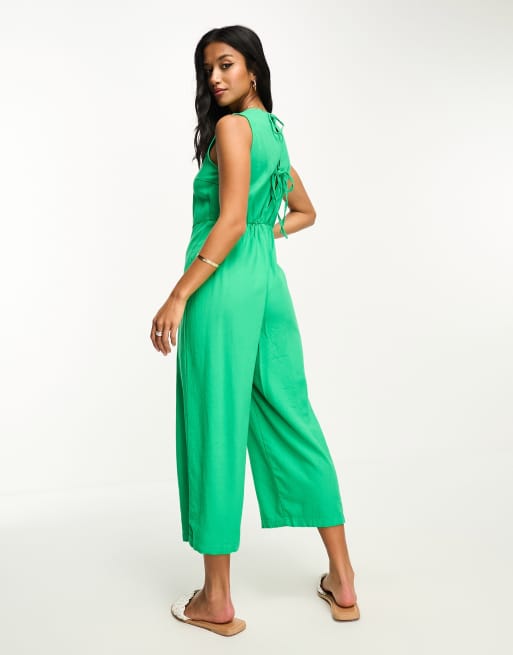 Vero moda best sale green jumpsuit