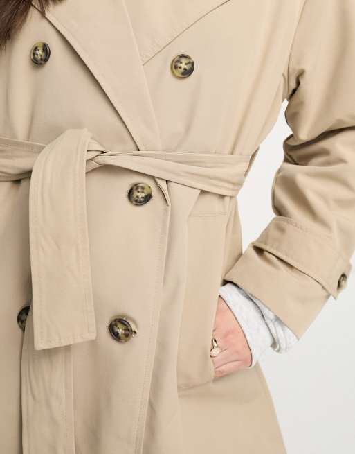 Vero moda shop petite trench coat