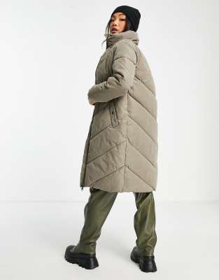 petite khaki coat