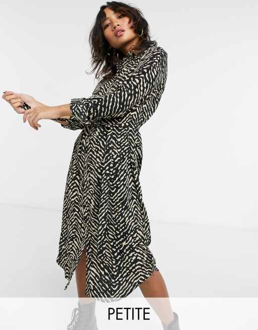 Petite midi shirt clearance dress