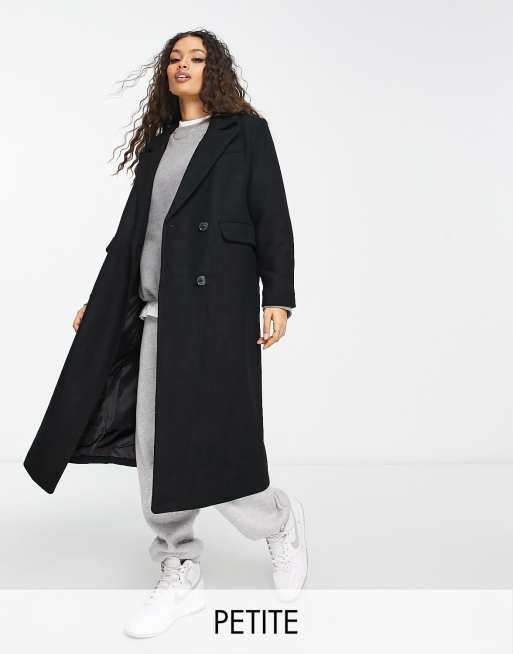 Petite on sale oversized coat