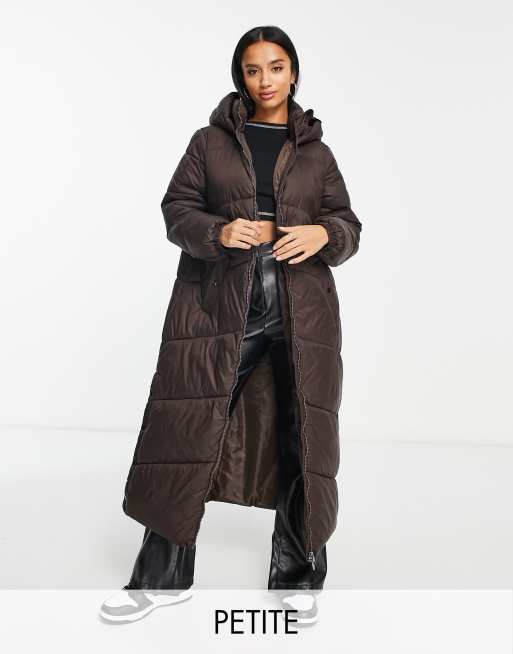 Petite long on sale puffer coat