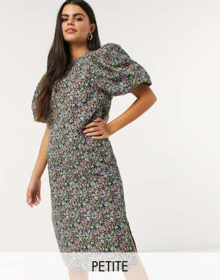 women's petite floral dresses