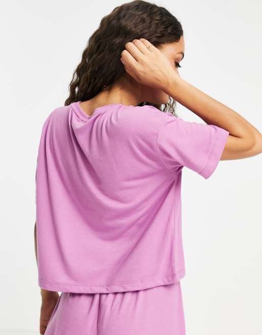Vero Moda Petite – Pyjama-T-Shirt in Lila, 2 von 4
