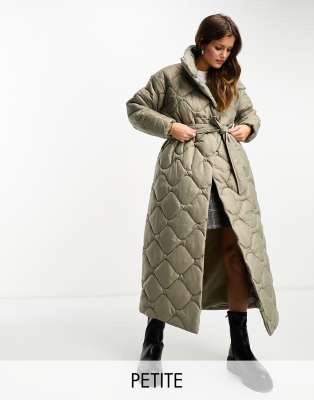 Women's petite long sales down coat