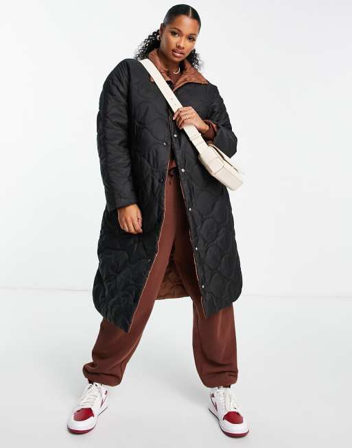 Asos hot sale funnel coat