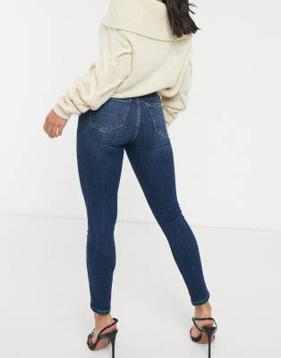 vero moda high waist skinny jeans